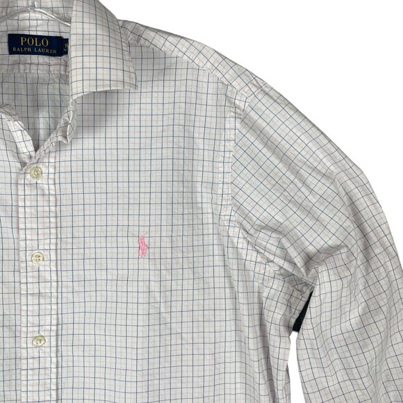 Polo Ralph Lauren Mens Shirt 16 Office Work Capsule Everyday Basic Staple Dress - Picture 4 of 11